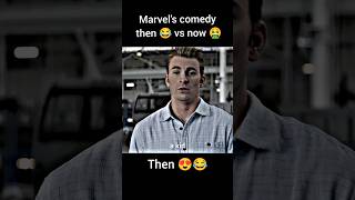 Marvels comedy then 😂 vs now 🤮 shorts themarvels marvel [upl. by Enetsirhc]