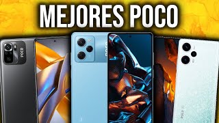 TOP 6 MEJORES CELULARES quotPOCOquot CALIDAD PRECIO para COMPRAR 2024 de GAMA MEDIA y GAMA ALTA [upl. by Aneehsar995]