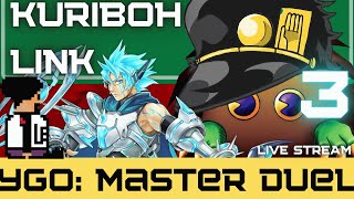 Playtesting Kuriboh Link 3  Lex Plays  YuGiOh Master Duel Ranked [upl. by Nellak]