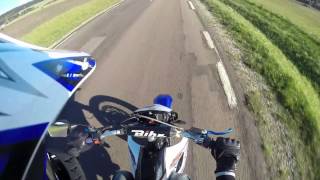 Top speed on Derbi DRD GO PRO HD [upl. by Nnyledam]