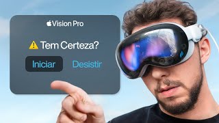 Sobrevivi 24 Horas no Futuro • Apple Vision Pro [upl. by Gallenz427]