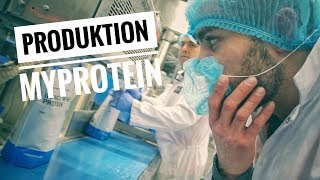 Myprotein Produktion vom Rohstoff zum Proteinpulver  Goeerki Vlog [upl. by Sihtam]