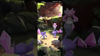 Capturando a Diancie en Pokémon GO pokemon pokemongo [upl. by Naujad]