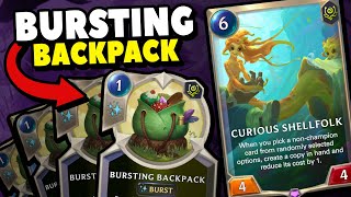 Get FREE WINS with SHELLFOLK BURSTING BACKPACK  Legends of Runeterra [upl. by Imelida66]