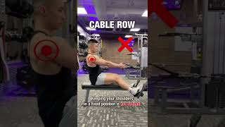 Proper Way to Do Cable Rows – Maximize Your Back Gains [upl. by Monagan]