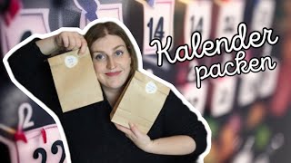 Selbstgepackter Adventskalender für meine Freundin Anna ♥️🎁 [upl. by Diarmuid]