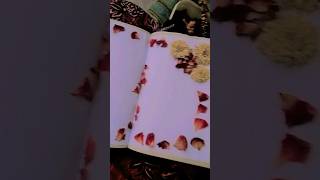 Diary DIY crafts with flowers art love diy diycrafts [upl. by Mel]