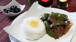 Beef Stir Fry Recipe with Black Bean Sauce  Marks Cuisine 20 [upl. by Albers]