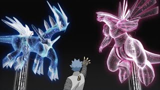 Dialga and Palkia  Pokémon DP Galactic Battles  Official Clip [upl. by Etennaej206]