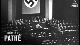 Reichstag Address On Disarmament Aka Hitler Speaking At Reichstag On Disarmament 0 [upl. by Naggem9]