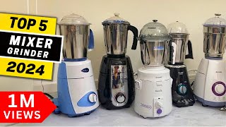 Best Mixer Grinder India 2024 ⚡ Sujata  Bosch  Philips  Bajaj  Preethi ⚡ 500W  750W  1000W [upl. by Pachton]