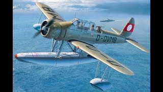 Revell 132 Arado Ar 196 B In box review [upl. by Notsecnirp399]