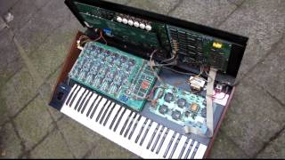 Oberheim Matrix 12 opened [upl. by Reid]