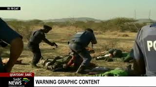 Marikana Massacre  How police deal with crowd management 10 years on [upl. by Ahtekal513]