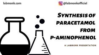 Synthesis of Paracetamol from pAminophenol l Medicinal Chemistry l Labmonk [upl. by Lettig861]