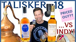 Talisker 18  Priced out VS Indy Talisker  a double Scotch single malt review [upl. by Anaderol]