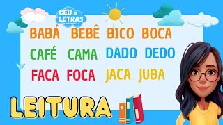 APRENDA LER E ESCREVER Aula de leitura [upl. by Mimajneb368]