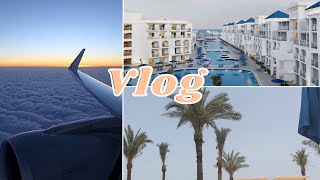 Urlaub Vlog Teil 1  Anreise Hotelzimmer Roomtour Erster Tag in Ägypten [upl. by Ailaza502]