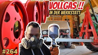 WAHNSINN  ich liebe den Glanz jetzt schon  FELGENLACK  Holz und der Gabellinski  vlog 264 [upl. by Siubhan]