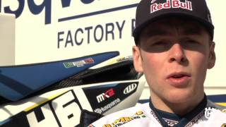 Getting 2 know Romain Febvre  Husqvarna Motorcycles [upl. by Enaillil]