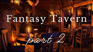 Medieval Fantasy Tavern 2  DampD Fantasy Music and Ambience [upl. by Akinnor]