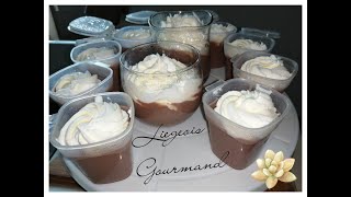 TutoCrème dessert Recette Liégeois [upl. by Cleopatre]