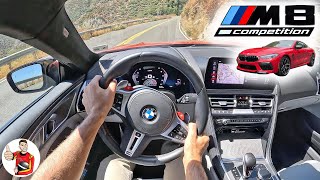 The 2023 BMW M8 Comp Coupe is Not a Country Club Stereotype POV Drive Review [upl. by Ornie763]