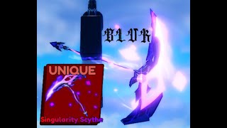 FULL Showcase Singularity Scythe  BLADE BALL [upl. by Atlee]