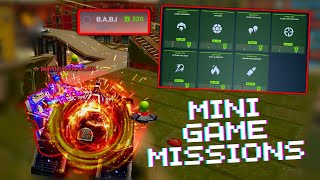 Tanki Online  Completed Cybertank Minigame Special Missions  Kills Compilation [upl. by Nitsreik]