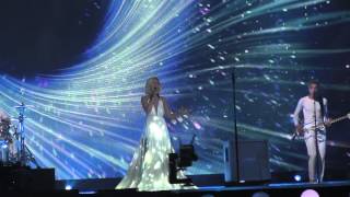 ESCKAZ in Vienna Polina Gagarina Russia  A Million Voices 2nd rehearsal [upl. by Sajet731]