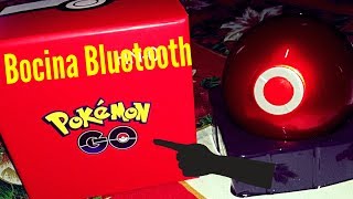 Bocina Bluetooth PokeBola  Pokémon Go Luces Led [upl. by Ativahs]