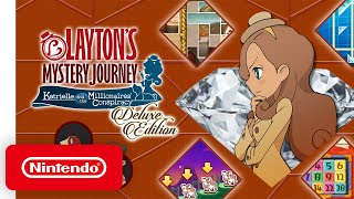 LAYTON’S MYSTERY JOURNEY Katrielle and the Millionaires’ Conspiracy Deluxe Edition Launch Trailer [upl. by Chlori]