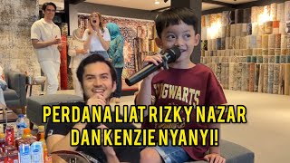 Perdana denger Kenzie dan Rizky Nazar Nyanyi [upl. by Anehc]