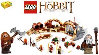 Lego The Hobbit Barrel Escape 79004 Review [upl. by Sinne96]