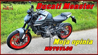 DUCATI MONSTER 937  Moja opinia  MotoVlog [upl. by Vitale]