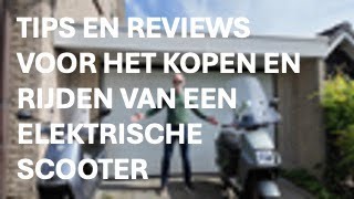 Elektrische scooter kopen  rijden  review IVA NCF  Yadea E8S  Horwin SK1 [upl. by Demakis]