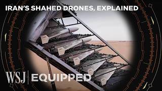 These Kamikaze Drones Were Used In Iran’s First Direct Attack on Israel  WSJ Equipped [upl. by Athallia]