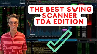 BEST Swing Trade Scanner ThinkOrSwim [upl. by Dnalram438]