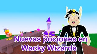 Nuevas pociones en Wacky Wizards 156 157 158 160 161 162 163 y 165 [upl. by Aelyk]