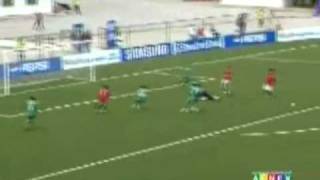 African Youth Championship 09 Nigeria vs Egypt [upl. by Ynafets]