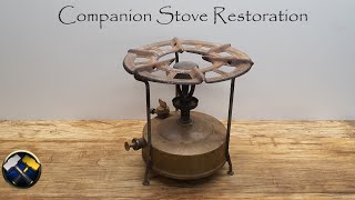 1930s Vintage Kerosene Companion Stove Restoration [upl. by Eskil709]