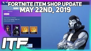 Fortnite Item Shop UPDATE NEW HANG TIME BUNDLE May 22nd 2019 Fortnite Battle Royale [upl. by Adhamh86]