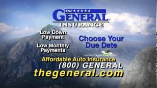 Low DownPayment and Monthly Payment Car Insurance  The General Car Insurance [upl. by Cara]