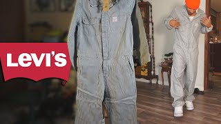 Levis Loose Coveralls REVIEW on body look and sizing guide [upl. by Eldnar767]