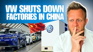 As sales fall in China VW group forced to shut down 2 more factories [upl. by Eekorehc]