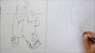 The Best Exercise to Learn to Draw  Drawing Upside Down [upl. by Enifesoj]