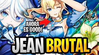 AHORA JEAN DEBE SER BUILDEADA REVIEW Y GUIA DE JEAN EN GENSHIN IMPACT [upl. by Elora18]