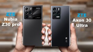 ZTE Nubia Z30 Pro vs ZTE Axon 30 Ultra [upl. by Etolas]