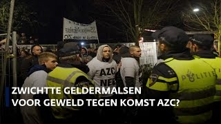 Zwichtte Geldermalsen voor geweld tegen komst azc [upl. by Aloeda]