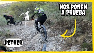 Buenas BAJADAS nos enseñan los bikers locales  Petrer EBIKE ENDURO mtb [upl. by Malchus683]